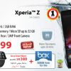 Buy Sony Xperia Z and get Sony smartwatch gift at Jarir