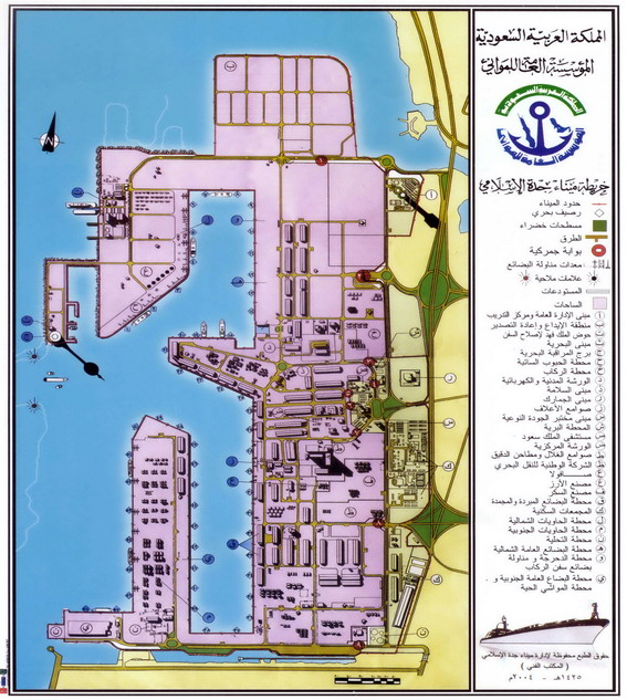 Jeddah Port Map