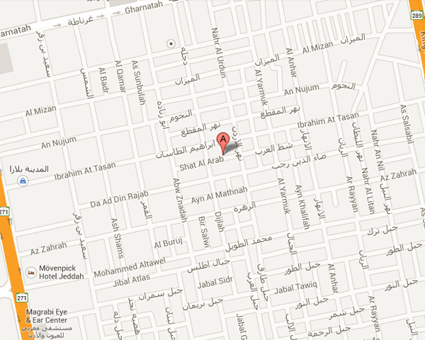 Pakistani Consulate Jeddah Location/ Map