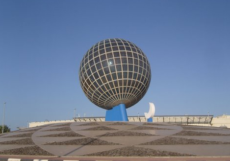 Globe Roundabout in Jeddah