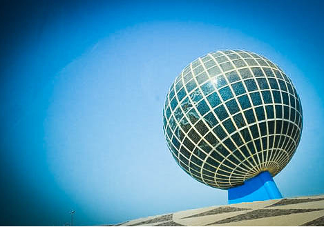 Globe Roundabout in Jeddah