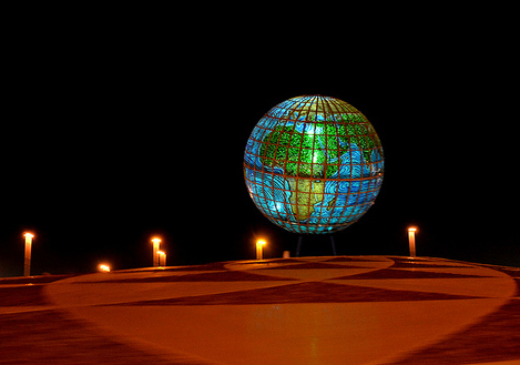 Globe Roundabout in Jeddah