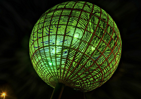 Globe Roundabout in Jeddah