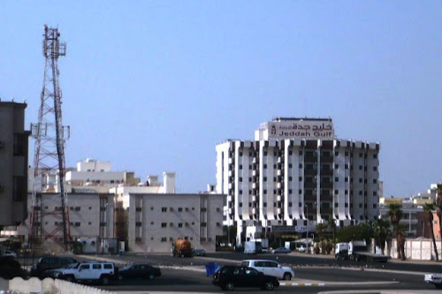 Jeddah Gulf Hotel @ Faisaliyya, a view from Kubri Murabba