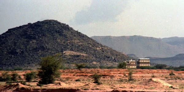 Queen of Sheba mountain near Khamis Mushayt