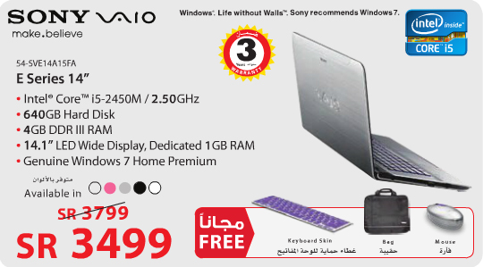 Sony Vaio Laptop