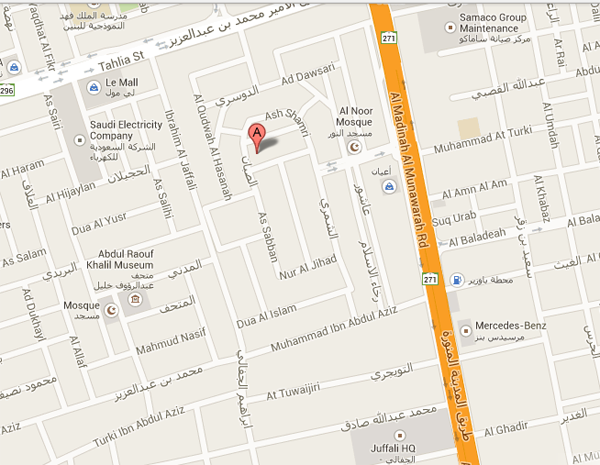 Golden Tulip Jeddah Google Map