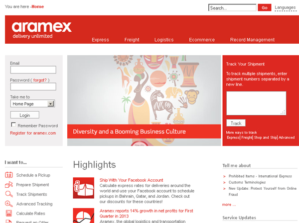 Aramex tracking saudi arabia